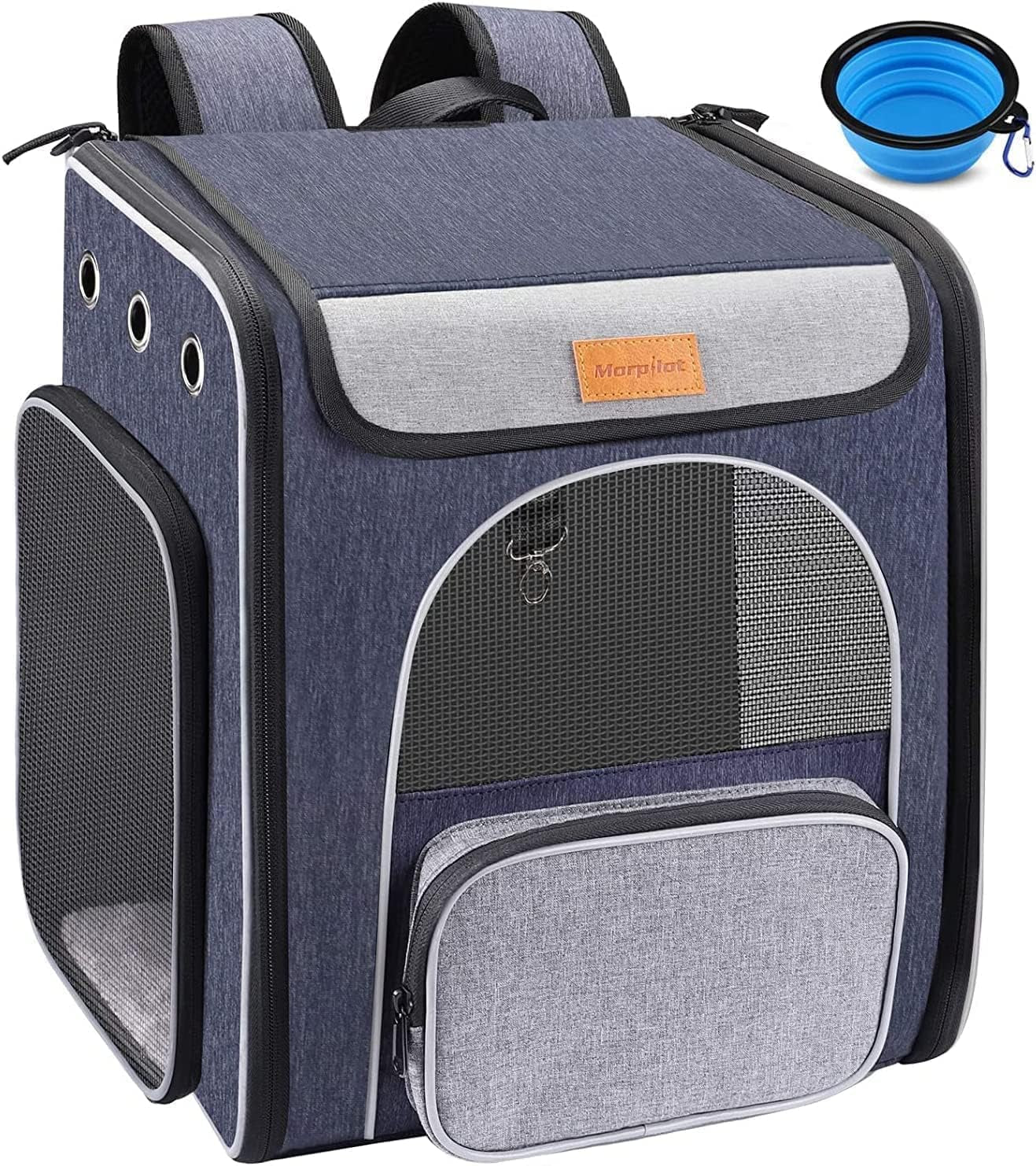 Morpilot Backpack Morpilot® Cat Carrier Backpack, Foldable Pet Backpack Carrier for Cats ...