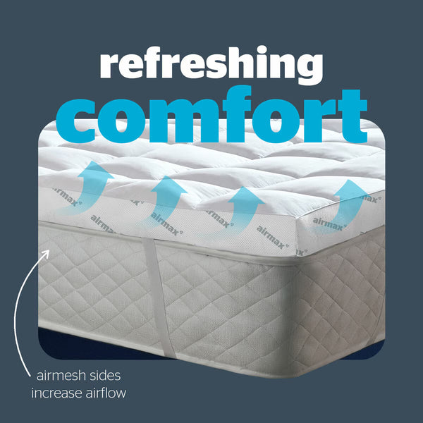 Silentnight Airmax 1000 Mattress Topper, Double