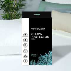 Protect-A-Bed Tencel Cool Pillow Protector 75 X 50 Cm, 2 Pack