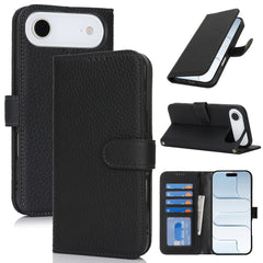 Phone Case: Magnetic Closure Genuine Leather Wallet Case for iPhone 17 Series RFID Blocking 4 Card Slots Premium Protection for 17 Pro Max 17 Air 17 Pro