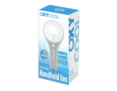 UK LOCAL SELLER - Portable Handheld & Desktop Fan – Battery & USB Powered Personal Cooling Fan with 2 Speed Settings, Detachable Stand, Quiet Motor & Compact Travel Design for Home, Office, Outdoor & Travel Use | Sent and Fulfilled from UK Warehouse and D