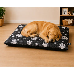Dog Pet Bed with Removable Zipped Cover Large 95cm x 65cm Soft Washable Cushion