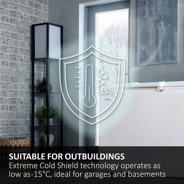 Haier HCE519EK, 504L Chest Freezer, E Rated in White