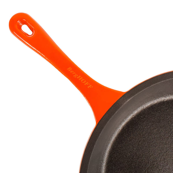 Berghoff Neo Cast Iron 2 Piece Set in Orange
