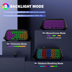 Moko RGB Backlight Keyboard for Xbox One Controller, Xbox Series X/S, Wireless Chatpad Keypad with 2.4G Receiver&3.5Mm Audio Jack, Xbox Accessories Mini Game Keyboard for Xbox One/One S/Elite/2, Black