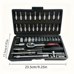 43pcs 1/4