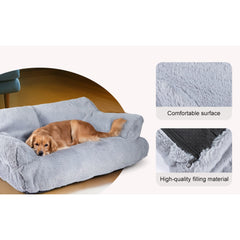Cat Sofa 66x48x33cm Cat Couch Bed Pet Size 15-20 Stylish Cats Bed Catties Fluffy and Soft Catd Sofa Beds Small Dog Sofas Beds for Dogs and Cats for Small and Medium Dogs