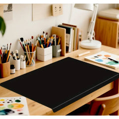 Large Household Silicone Mat - Kitchen Countertop Protector and Dining Table Mat with Edge Protection. Durable surface, easy to clean, suitable for cooking, baking and tableware placement.