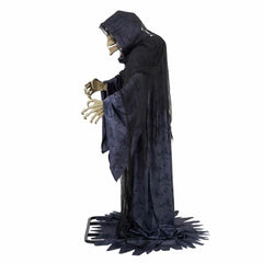 Halloween Rise up Reaper Animatronic with LED Eyes
