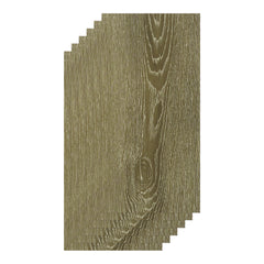 36pcs Self Adhesive Vinyl Flooring, 15X30cm Wood & & Stone Grain Effect Peel and Stick Floor Tiles, Waterproof Flooring Stickers for Home Office Bedroom Kitchen Living Room
