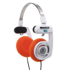 Retro Headphone with Microphone Stereo Classic Open Hifi On-Ear HD Earphones Foldable Portable Lightweight Headset
