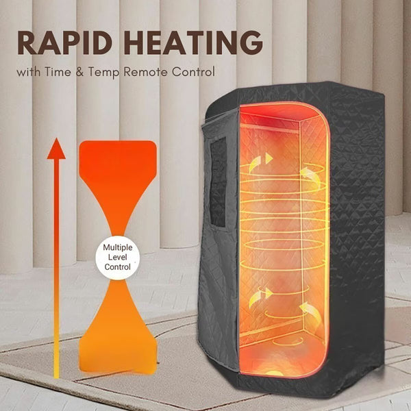 Vidalux Insta-Heat Indoor Portable Sauna Pod