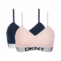 DKNY Ladies Wireless Plunge Bra, 2 Pack