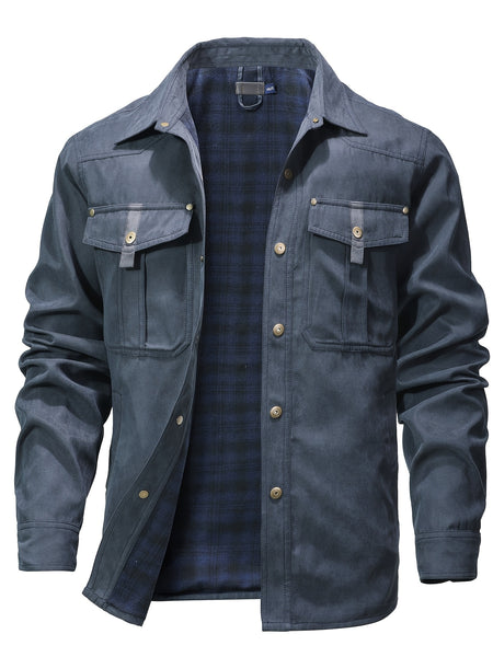 Men's Casual Trendy Color Block Bomber Jacket - Zip-Up Streetwear Jacket
