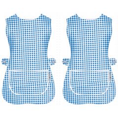 Pack of 2 Tabard Apron | Aprons for Men, Women, and Ladies | Professional Cooking Aprons with 2 Pockets | Adjustable Kitchen Apron for Baking, BBQ, Grilling, Gardening, Crafting, Cleaning, Painting, Barista, Restaurant Work | Cute & Stylish Gift Apron for