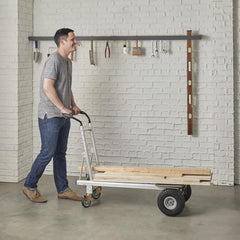 Cosco 3 in 1 Aluminium 992Lb / 450Kg Capacity Hand Truck with Flat-Free Wheels