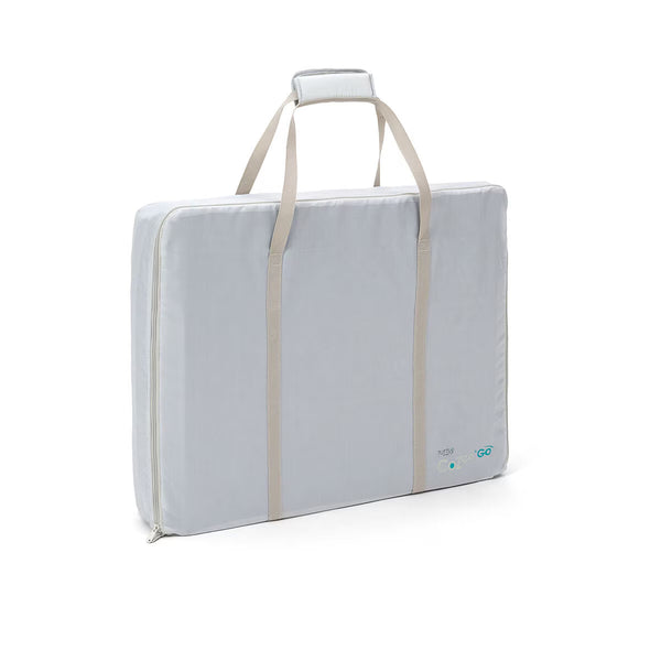 Tutti Bambini Cozee Go Day & Night Travel Cot Bundle, Oak & Charcoal