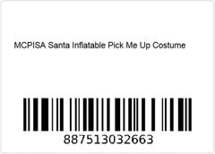 Morph Inflatable Santa Costume Adult, Blow up Santa Costume, Inflatable Christmas Costumes, Christmas Fancy Dress