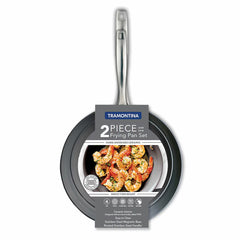 Tramontina Ceramic Hard Anodised Fry Pan Set, 2 Piece
