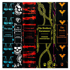 Complete Collection of Fyodor Dostoevsky 6 Books Set (Crime and Punishment, Notes From the Underground, The Brother Karamazov, The Devils, The House of the Dead, The Idiot)
