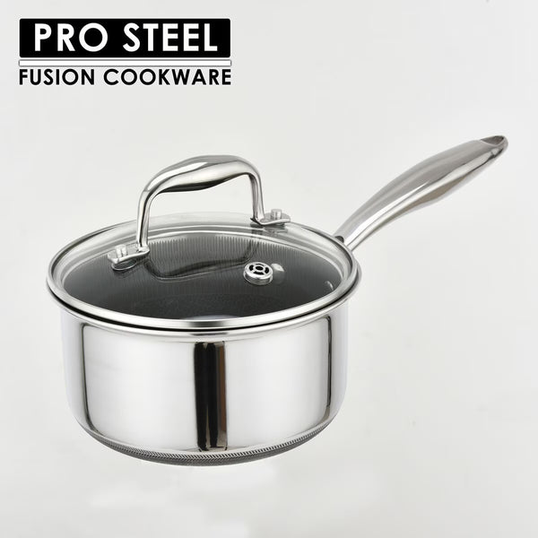 PRO STEEL Fusion 6 Piece Saucepan Set