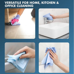 12 X Efforias Centrefeed Blue Rolls | 2 Ply Embossed Paper Towels | Strong & Absorbent | Perfect for Commercial & Kitchen Use Cleaning Toilet