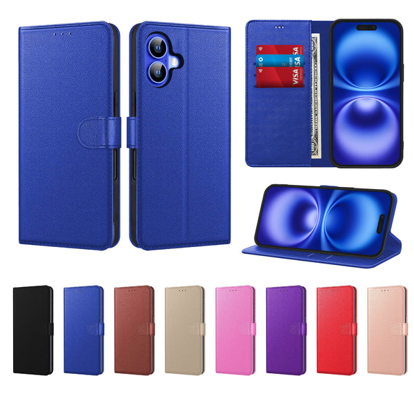 Luxury Case for iPhone 16 Pro Max Plus, 15 Pro Max Plus, 14 Pro Max Plus, 13 Pro Max mini, 12 Pro Max Mini, 11 Pro Max XS MAX XS X SE 8 Plus 7 Plus 6 6S PlusLeather Phone Case Cover, PU Faux Leather Wallet Book Folio Flip Magnetic Shockproof Case with Car