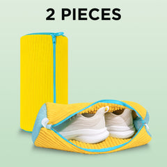 Washing Machine Shoe Bag Durable Mesh Laundry Bag with Zipper for Shoes, Sneakers & Trainers Protects Footwear & Machine