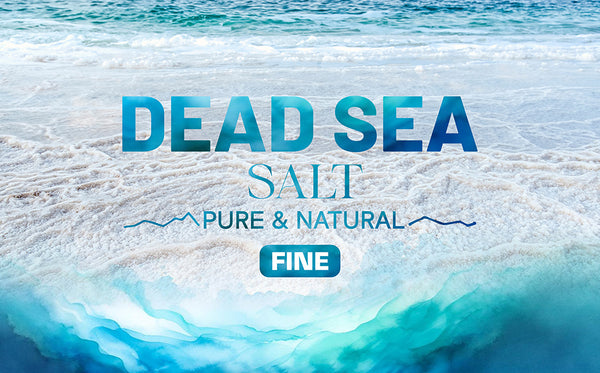 PSN Dead Sea Salt Fine in Bucket – Pure Natural Mineral-Rich Bath Salt for Relaxation, Foot Soaks, Stress Relief & Muscle Recovery – Premium Spa-Grade Salt