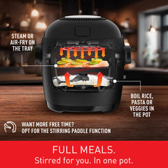 Tefal MY7418G1 Multicook Actifry Air Fryer & Multicooker, Black