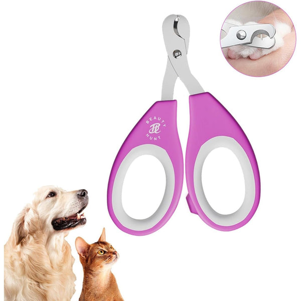 Professional-Grade Pet Nail Care Kit with Safe Nail Clippers & Files - Multiple Sizes for Cats & Dogs, Serrated & Smooth Trimming & Smoothing Tools, Durable Ergonomic Design for Home Grooming, Healthy Paws (Ideal for Small to Large Breeds), Dog Toenail Cl