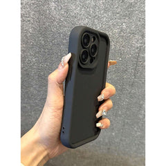 Black Thick Case For iPhone 17 16 15 14 13 12 11 Pro Max XR 8 7 Shockproof Cover