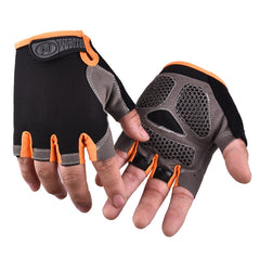 Breathable Fitness Gloves for Men and Women, Non-Slip Half-Finger Yoga Pull-Up Gloves, Anti-Callus