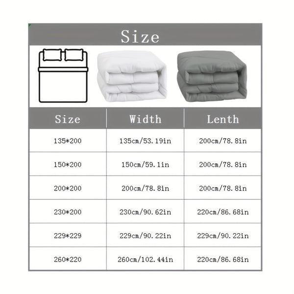 TOG 4.5 | 10.5 | 15 - Ultra Soft Diamond Grid Quilted Comforter - Breathable, Warm for All Seasons | Hotel-Style Design | Multiple Sizes Available (Single, Double, King, Super King) Vacuum Packaging