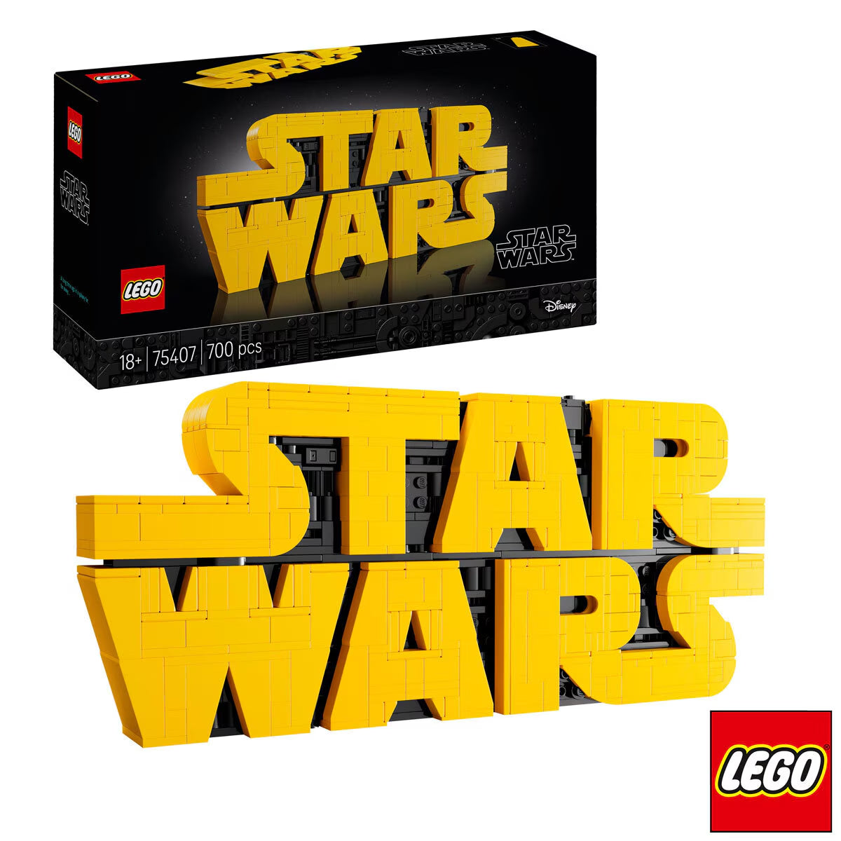 LEGO Star Wars Buildable Logo - Model 75407 (18+ Years)