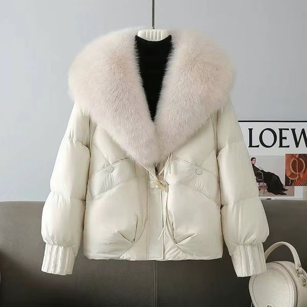 2025 Winter New Jacket Women's Short Thickened Coat Coat Fashionable Winter Coat Elegant Temperament Wear Coat Comfortable and Warm, Winter Jacket For Women, Women Winter Jacket, Jackets For Women Winter, Quilted Jacket, Jackets For Women  Winter Clothes