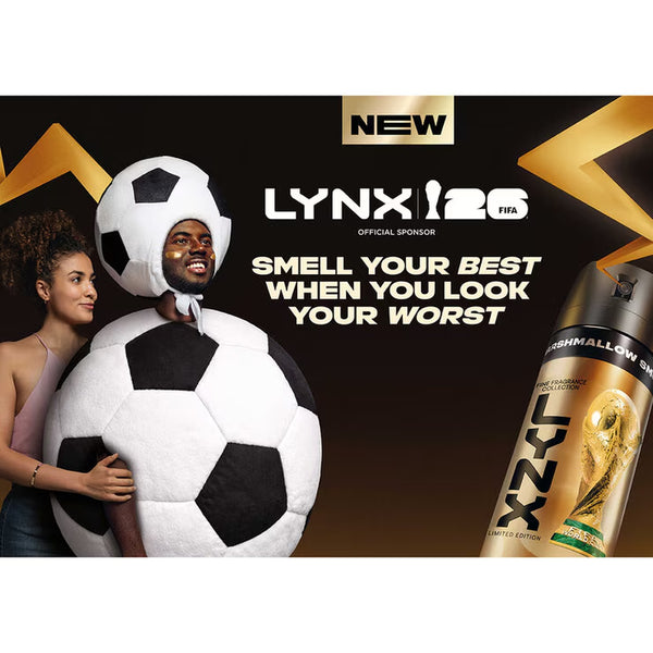 Lynx Marshmallow Smoke Body Spray, 6 X 200Ml