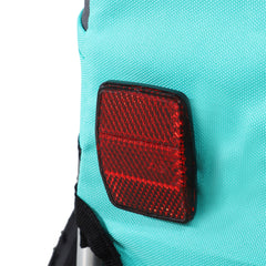 Pawhut Pet Bicycle Trailer Dog Cat Bike Carrier Water Resistant Green Outdoor