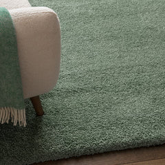 Atlas Shaggy Sage Rug, in 3 Sizes