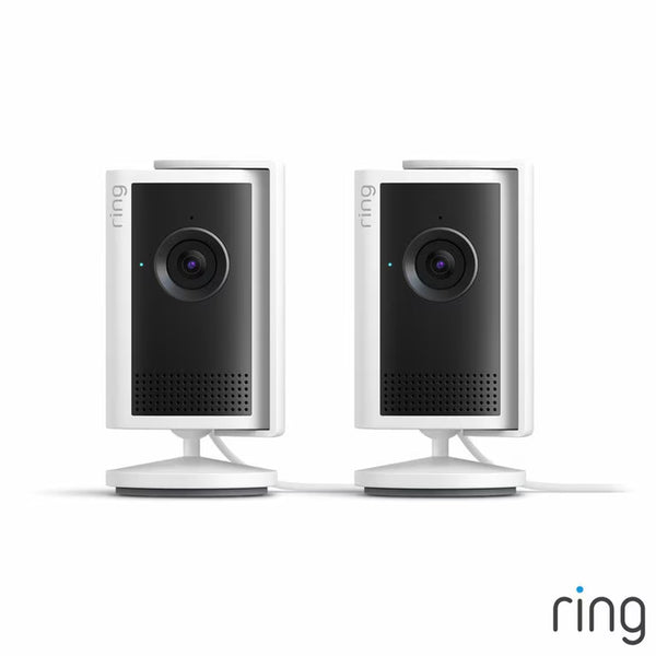 Ring Plug-In Indoor Camera plus White - 2 Pack