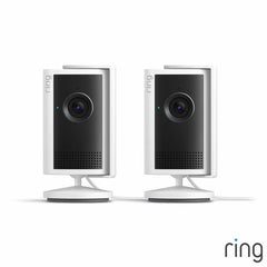 Ring Plug-In Indoor Camera plus White - 2 Pack