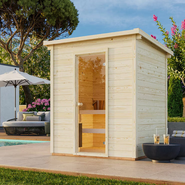 Palmako Compact Garden Sauna Set