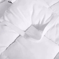 1pc Hotel Quality 10cm Mattress Topper Extra DeepThick Bounce Back Deep Fitted Bed Mattress Pad Quilted Box Stitched with Corner Elasticated Straps Breathable 4 Inches Luxury Mattresses Toppers for Ultimate Comfort, Deep Pocket Elasticated Straps Mattress