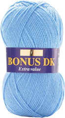 Sirdar Hayfield Bonus DK Double Knitting, White (961), 100G