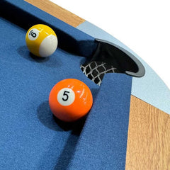 Riley 6Ft 6In (198 Cm) Supersize Folding Pool Table
