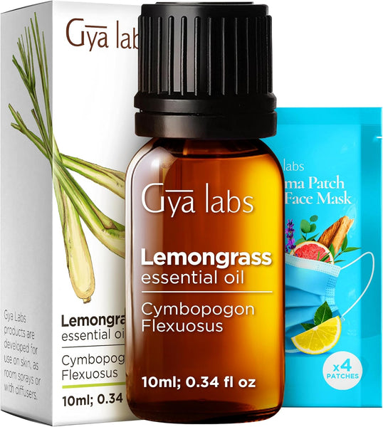 Gya Labs Rose Essential Oils for Skin - 100% Pure Natural Rose Oil for Face, Hair, Diffuser, Perfume & Candle Making Scent Aromatherapy (10Ml)