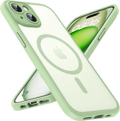 TOCOL Magnetic for Iphone 17 Pro Max Case 6.9-Inch, Compatible with Magsafe, Full Camera Protection, Built-In Magnetic Ring, Drop Protection Shockproof Translucent Matte Phone Cover