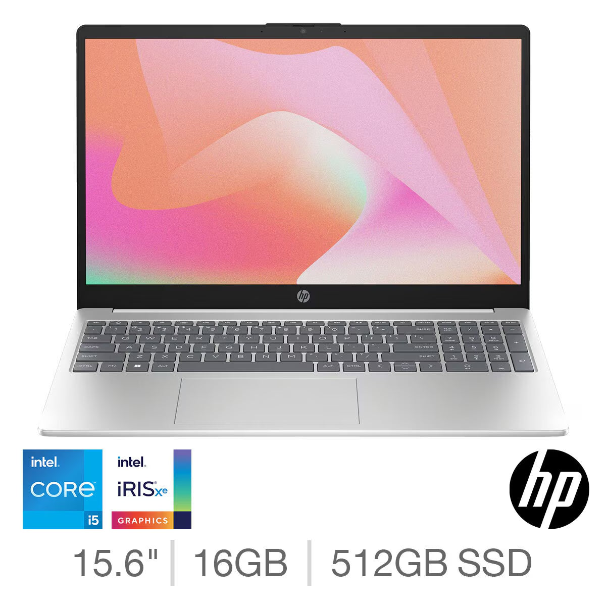 HP Pavilion SE, Intel Core I5, 16GB RAM, 512GB SSD, 15.6 Inch Laptop, 15-Fd0044Na