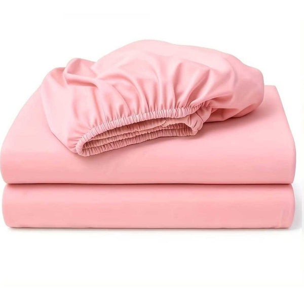 4B 40cm Deep Pocket Fitted Sheet – Durable, Easy Care & Perfect Mattress Fit practical fitted bed sheet designed for deep mattresses, elasticated edges provide secure coverage, suitable for everyday bedroom use, guest rooms and rental properties, easy to