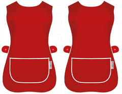 Pack of 2 Tabard Apron | Aprons for Men, Women, and Ladies | Professional Cooking Aprons with 2 Pockets | Adjustable Kitchen Apron for Baking, BBQ, Grilling, Gardening, Crafting, Cleaning, Painting, Barista, Restaurant Work | Cute & Stylish Gift Apron for